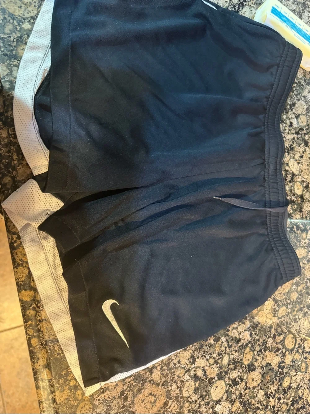 5 PAIRS of Nike Black Dri-FIT Slim Athletic Shorts